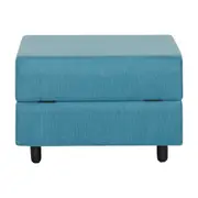 PUFF/BAÚ MUY - MESCLA AZUL CLARO - Foto 4
