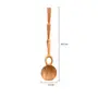COLHER DECORATIVA 19 CM GOIVAS LUPA - MADEIRA - Foto 5
