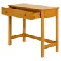 HALQ OFFICE I MESA 1 GAVETA 90 CM X 40 CM - AMÊNDOA - Foto 3