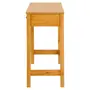 HALQ OFFICE I MESA 1 GAVETA 90 CM X 40 CM - AMÊNDOA - Foto 4