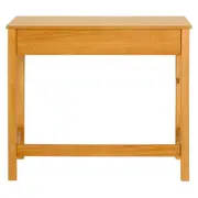 HALQ OFFICE I MESA 1 GAVETA 90 CM X 40 CM - AMÊNDOA - Foto 5