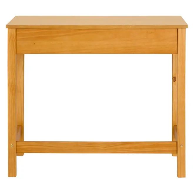 HALQ OFFICE I MESA 1 GAVETA 90 CM X 40 CM - AMÊNDOA - Foto 5