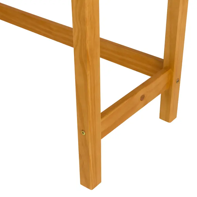 HALQ OFFICE I MESA 1 GAVETA 90 CM X 40 CM - AMÊNDOA - Foto 8