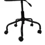 CADEIRA HOME OFFICE CARTE ELBOW - PRETO/AZUL CLARO - Foto 6