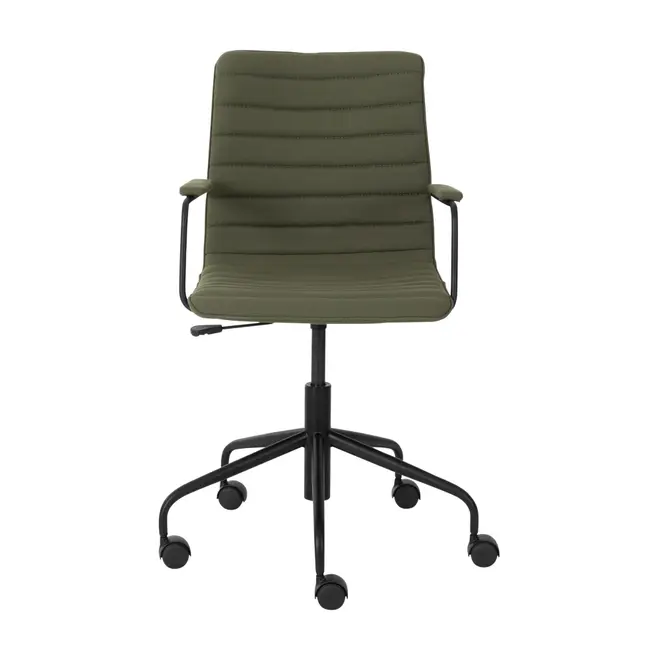 CADEIRA HOME OFFICE FENIKS - PRETO/MUSGO - Foto 2
