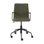 CADEIRA HOME OFFICE FENIKS - PRETO/MUSGO - Foto 2