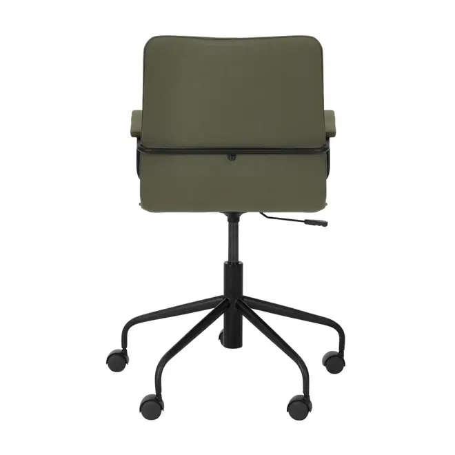 CADEIRA HOME OFFICE FENIKS - PRETO/MUSGO - Foto 4