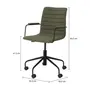 CADEIRA HOME OFFICE FENIKS - PRETO/MUSGO - Foto 8
