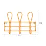 CABIDEIRO DE PAREDE COM 3 GANCHOS CALAMMUS - FIBRA CLARA - Foto 6