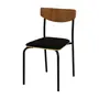 PRETO/PRETO - CADEIRA ATOM