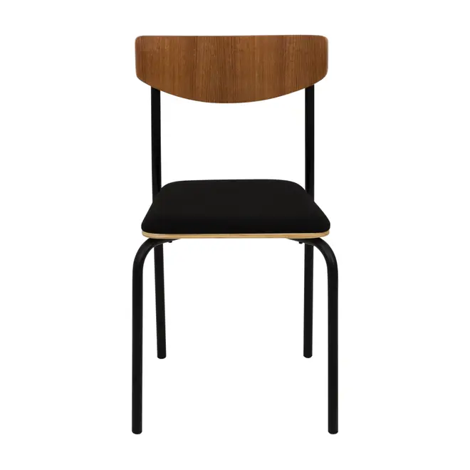 CADEIRA ATOM - PRETO/PRETO - Foto 2