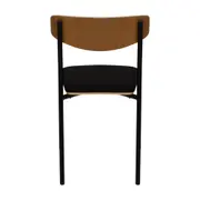 CADEIRA ATOM - PRETO/PRETO - Foto 4