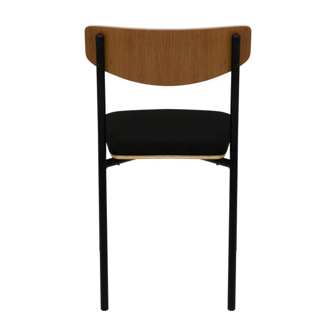 CADEIRA ATOM - PRETO/PRETO - Foto 4