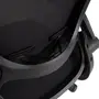 CADEIRA DE ESCRITÓRIO BYTES - PRETO/PRETO - Foto 8
