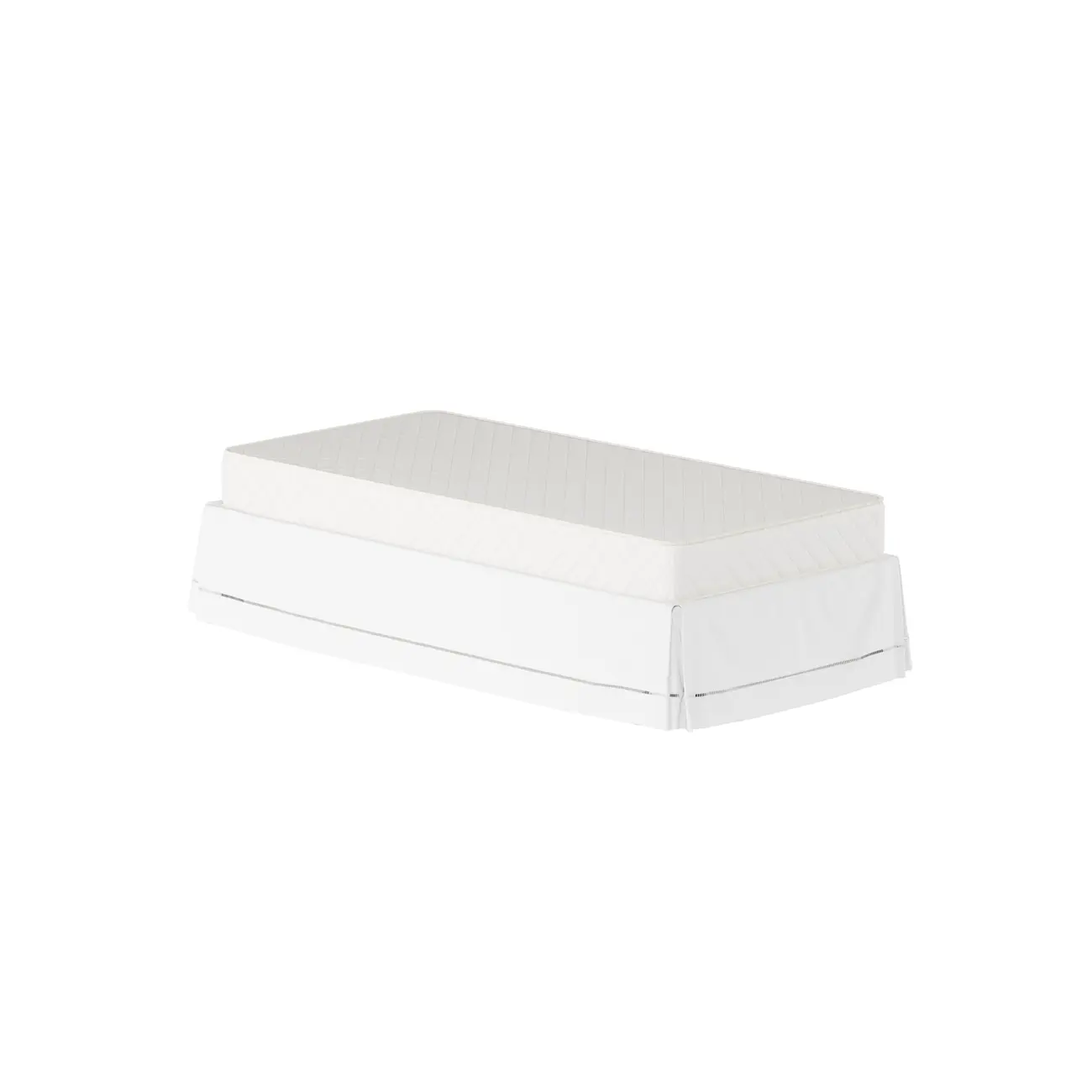 SAIA PARA BASE BOX SOLTEIRO 88 CM X 1,88 M X 35 CM BÉLIS - BRANCO - Foto 2