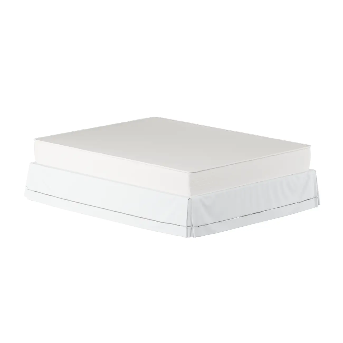 SAIA PARA BASE BOX QUEEN 1,58 M X 1,98 M X 35 CM BÉLIS - BRANCO - Foto 3