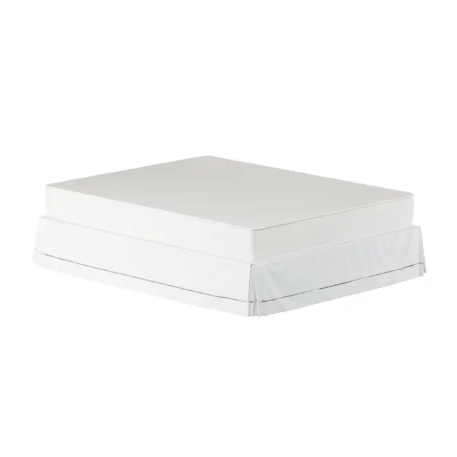 SAIA PARA BASE BOX QUEEN 1,58 M X 1,98 M X 35 CM BÉLIS - BRANCO - Foto 3