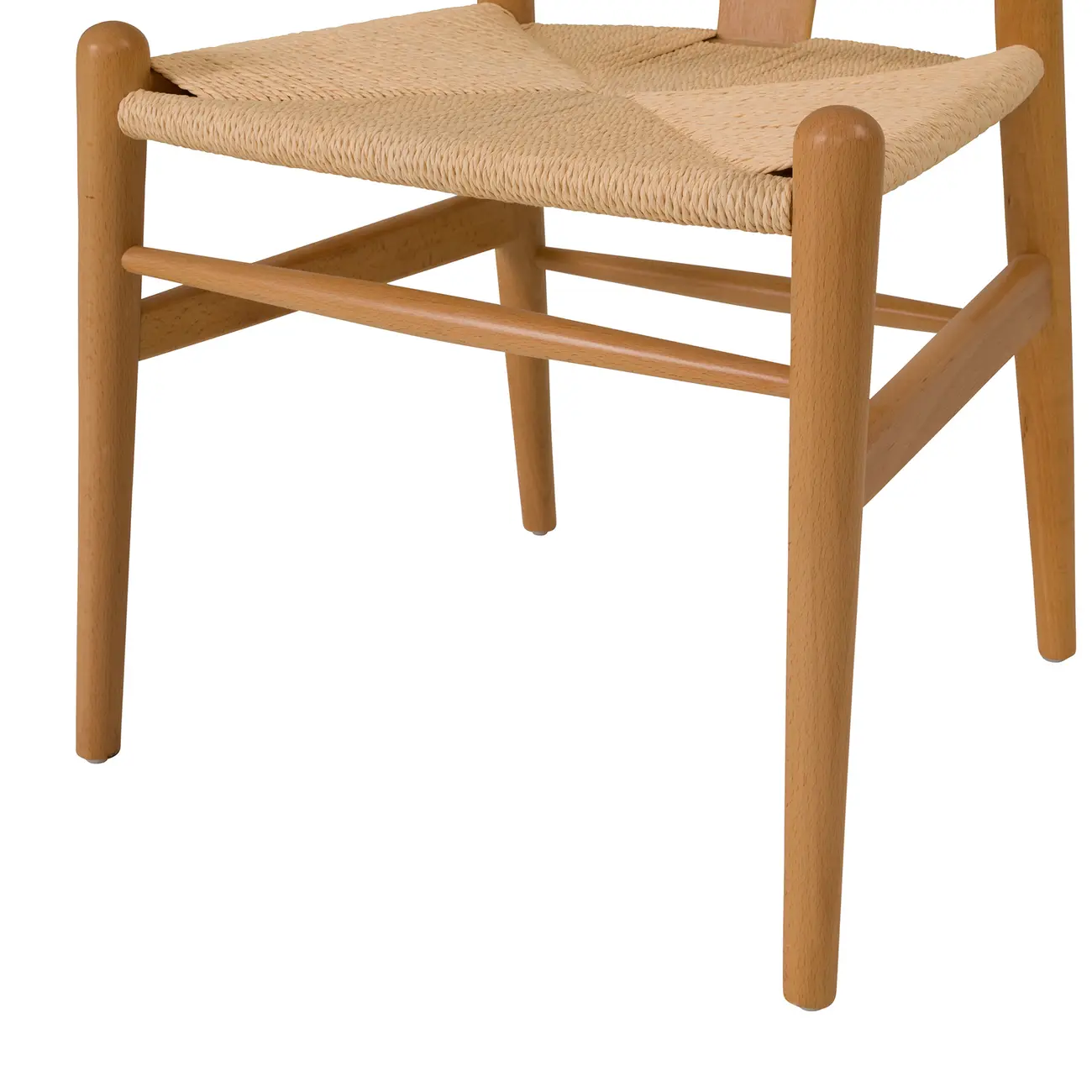 CADEIRA DE JANTAR WISHBONE - FAIA/FIBRA CLARA - Foto 5