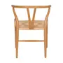 CADEIRA DE JANTAR WISHBONE - FAIA/FIBRA CLARA - Foto 6