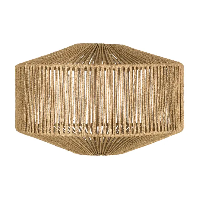 CÚPULA TETO ARUMÃ 26 CM X 42 CM - FIBRA CLARA - Foto 2