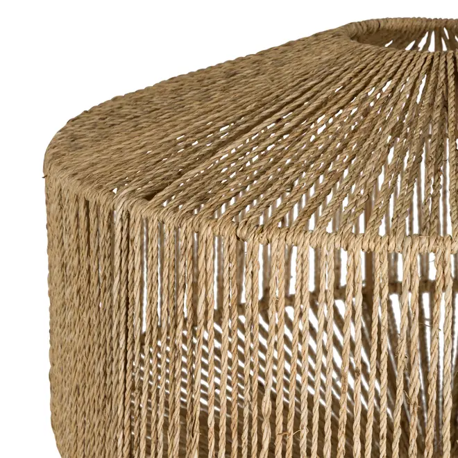 CÚPULA TETO ARUMÃ 26 CM X 42 CM - FIBRA CLARA - Foto 3