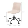 CADEIRA HOME OFFICE LEEDS - PRETO/AREIA - Foto 7