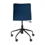 CADEIRA HOME OFFICE LEEDS - PRETO/GALAXY BLUE - Foto 4