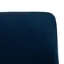 CADEIRA HOME OFFICE LEEDS - PRETO/GALAXY BLUE - Foto 5