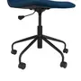 CADEIRA HOME OFFICE LEEDS - PRETO/GALAXY BLUE - Foto 6