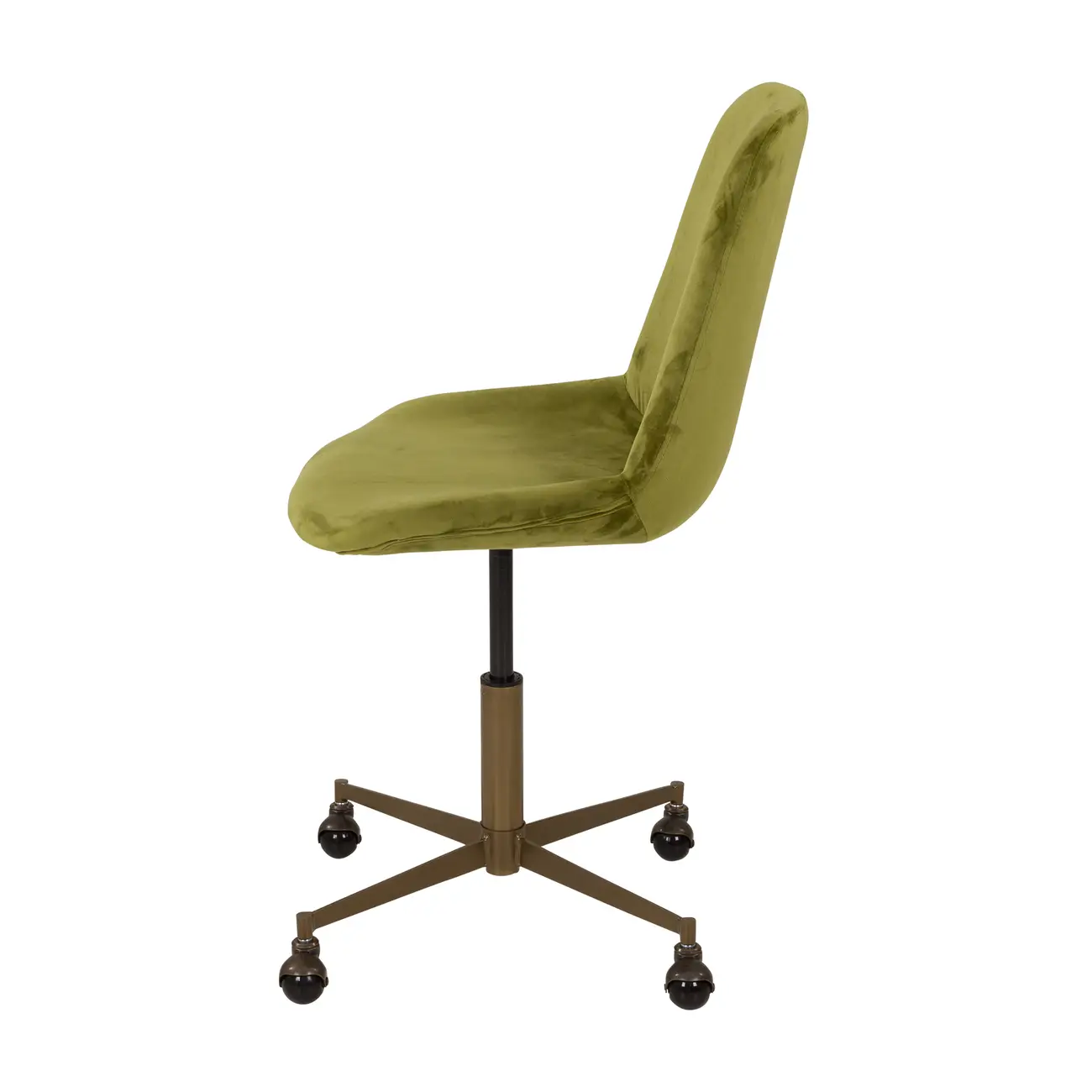 CADEIRA HOME OFFICE MALLE - OURO VELHO/VERDE - Foto 3