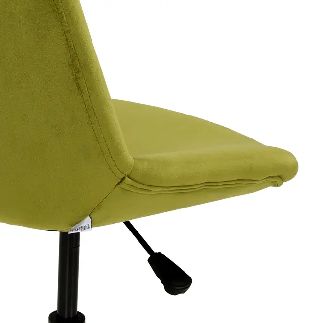 CADEIRA HOME OFFICE MALLE - OURO VELHO/VERDE - Foto 5