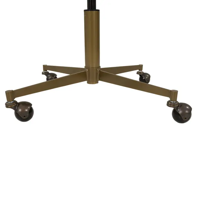 CADEIRA HOME OFFICE MALLE - OURO VELHO/VERDE - Foto 7