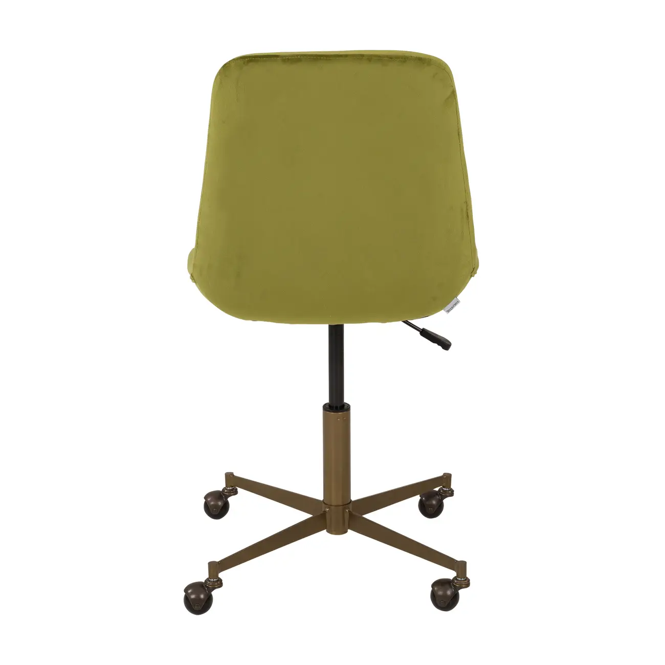 CADEIRA HOME OFFICE MALLE - OURO VELHO/VERDE - Foto 8