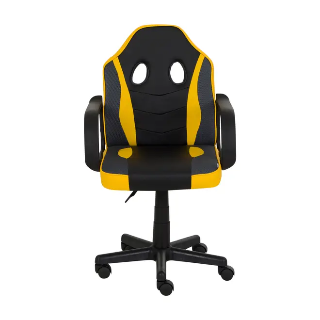 CADEIRA GAMER TEEN SPEEDY - PRETO/AMARELO - Foto 2