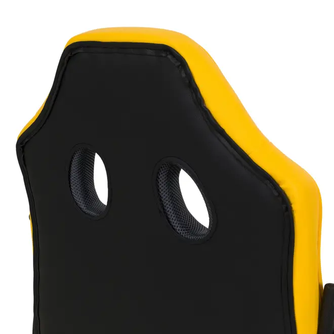 CADEIRA GAMER TEEN SPEEDY - PRETO/AMARELO - Foto 5