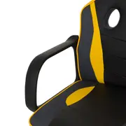 CADEIRA GAMER TEEN SPEEDY - PRETO/AMARELO - Foto 6