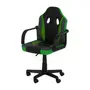 PRETO/VERDE - CADEIRA GAMER TEEN SPEEDY