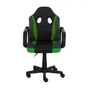 CADEIRA GAMER TEEN SPEEDY - PRETO/VERDE - Foto 2
