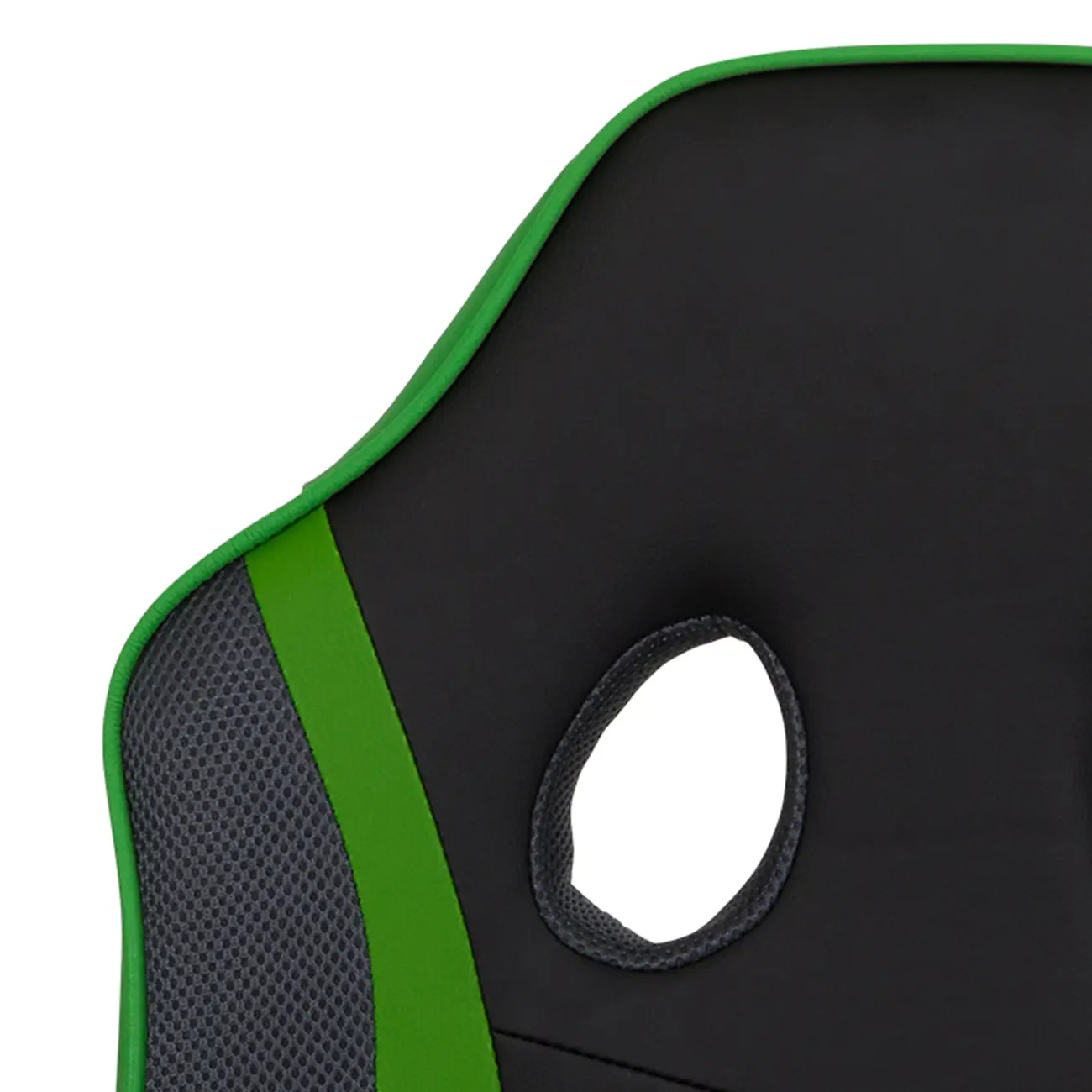 CADEIRA GAMER TEEN SPEEDY - PRETO/VERDE - Foto 4