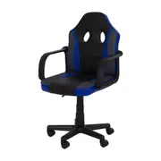 CADEIRA GAMER TEEN SPEEDY - PRETO/AZUL ESCURO - Foto 1