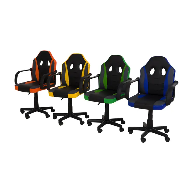 CADEIRA GAMER TEEN SPEEDY - PRETO/AZUL ESCURO - Foto 8