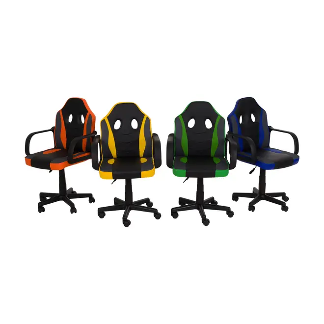 CADEIRA GAMER TEEN SPEEDY - PRETO/AZUL ESCURO - Foto 9