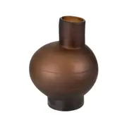 VASO 22 CM MONZE - MARROM/MANJERICÃO - Foto 3