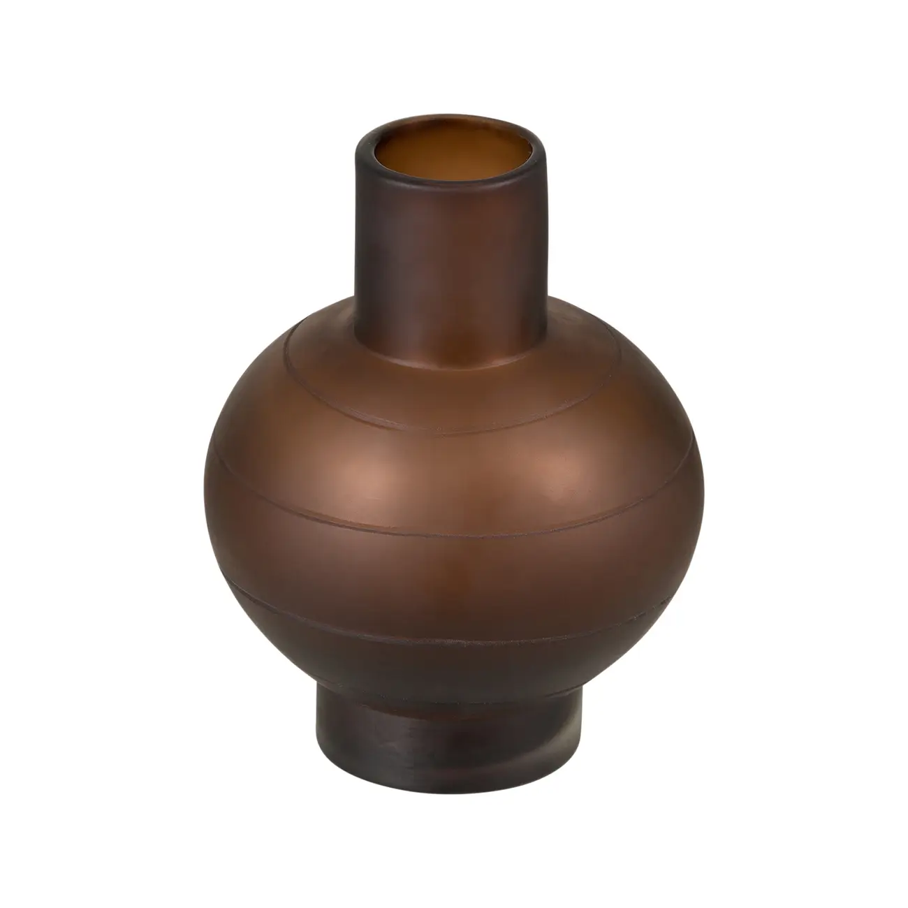 VASO 22 CM MONZE - MARROM/MANJERICÃO - Foto 4