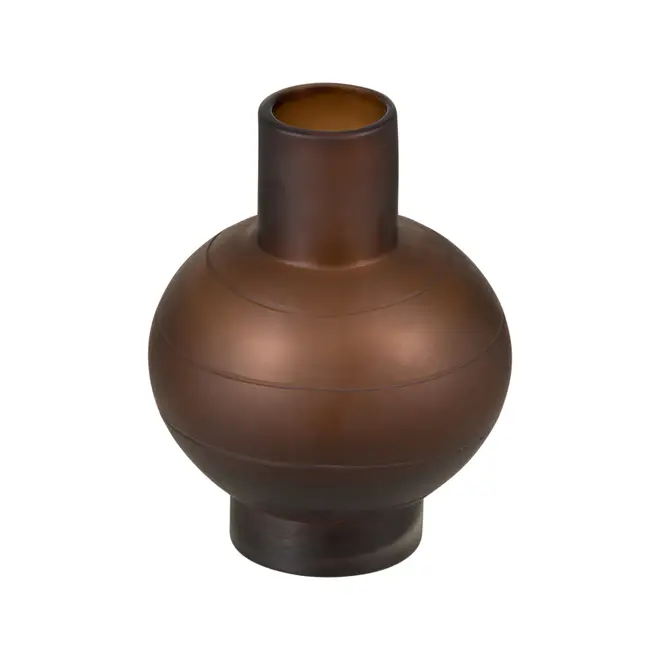 VASO 22 CM MONZE - MARROM/MANJERICÃO - Foto 4