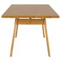 MESA DE JANTAR 1,80 M X 90 CM PETRÓPOLIS - AMÊNDOA - Foto 3