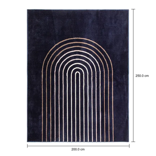 TAPETE 2 M X 2,50 M KARESANSUI - GALAXY BLUE/AREIA - Foto 7