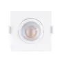 SPOT LED SOBREPOR QD AUT 2,7K LUZ AMARELA 4,5W 127 220V - BRANCO/INCOLOR - Foto 1