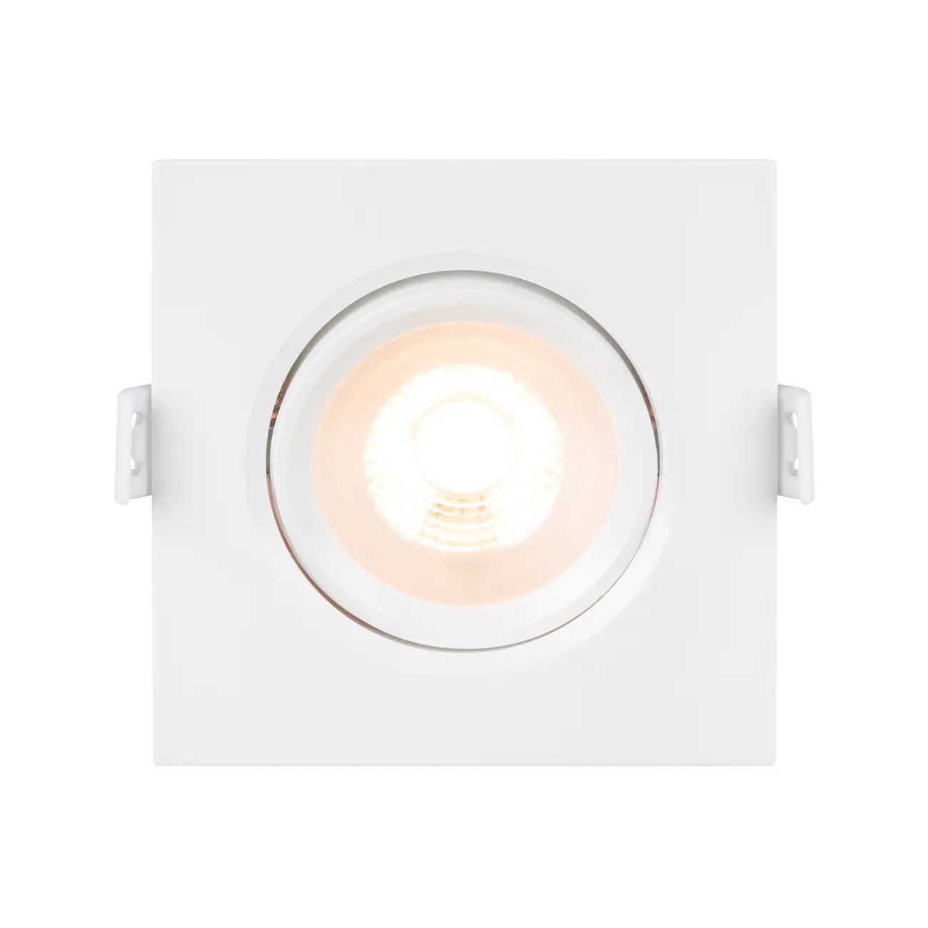 SPOT LED SOBREPOR QD AUT 2,7K LUZ AMARELA 4,5W 127 220V - BRANCO/INCOLOR - Foto 2