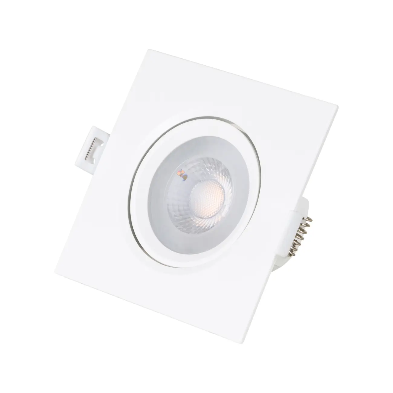 SPOT LED SOBREPOR QD AUT 2,7K LUZ AMARELA 4,5W 127 220V - BRANCO/INCOLOR - Foto 3